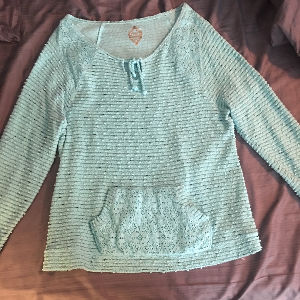 Blue/teal Sweater hoodie!